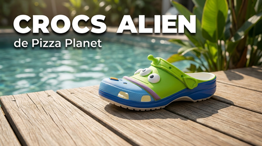 Guía de las Crocs del Alien de Pizza Planet: tallas, pins y cuidados (2026)
