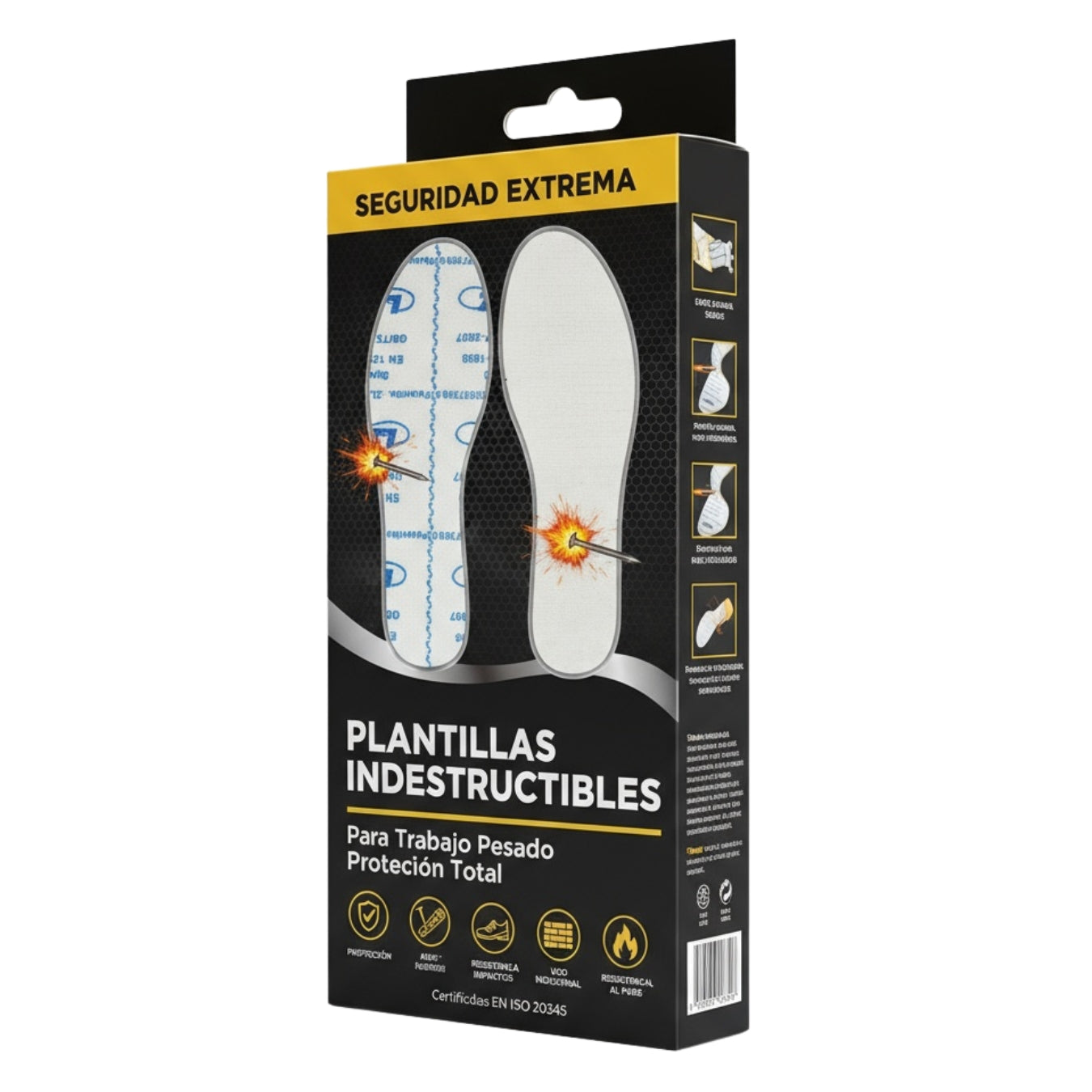 Plantillas Antiperforación de Kevlar Pro+™
