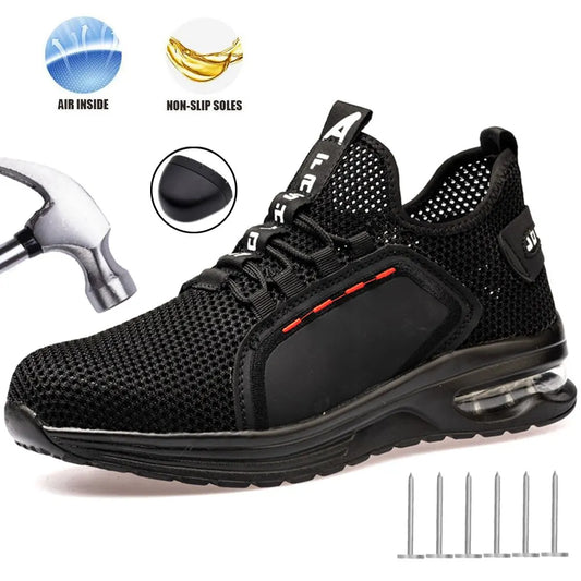 Comfortable and Breathable Safety Shoes