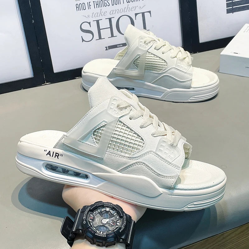 chancleta con camara de aire