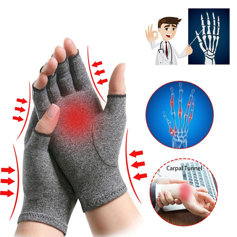 Guantes de compresión para artritis para manos Artrosis reumatoide de dedos