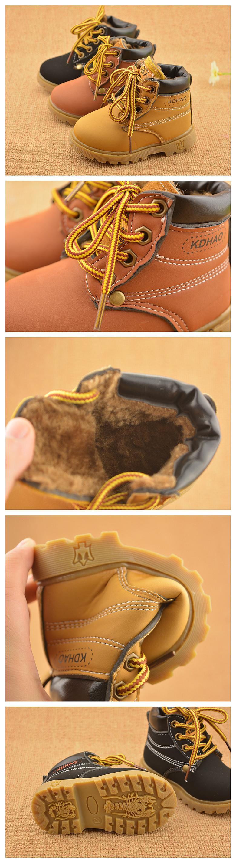 Botas Invierno Bebe Estilo Timberland