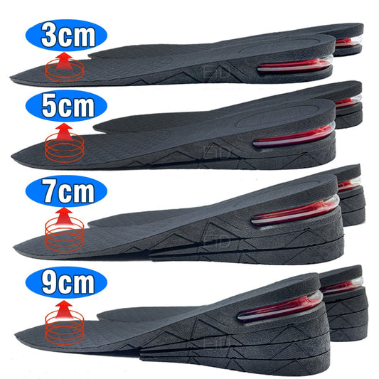 Einlegesohlen zur Erhöhung der Körpergröße