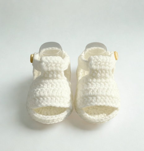 Sandalias Crochet Bebé