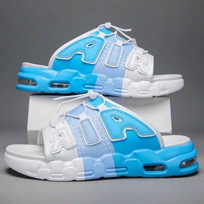 Nike uptempo chanclas