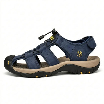 Sandalias Cuero Hombre | Estilo Romano Tallas Grandes 38-48