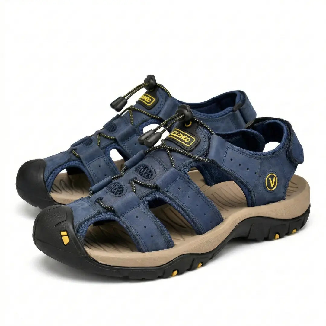 Sandalias Cuero Hombre | Estilo Romano Tallas Grandes 38-48
