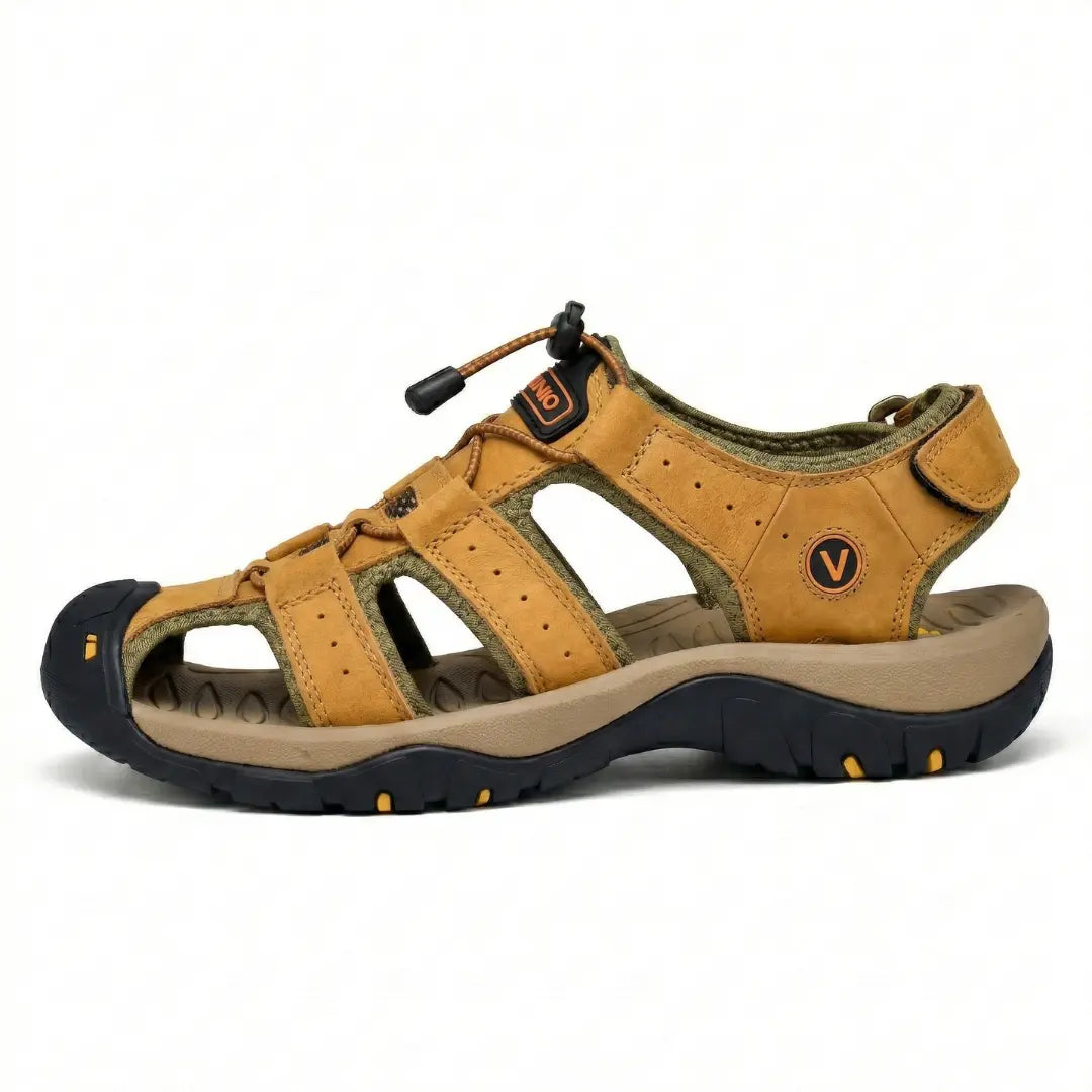 Sandalias Cuero Hombre | Estilo Romano Tallas Grandes 38-48