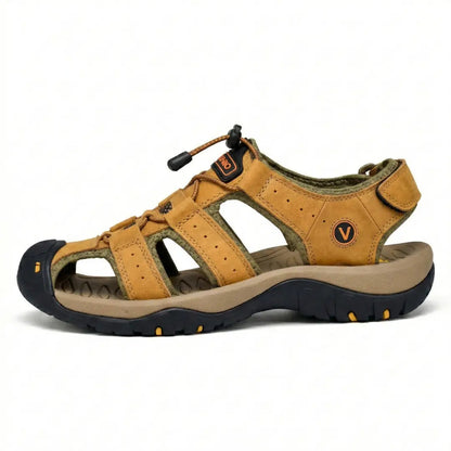 Sandalias Cuero Hombre | Estilo Romano Tallas Grandes 38-48