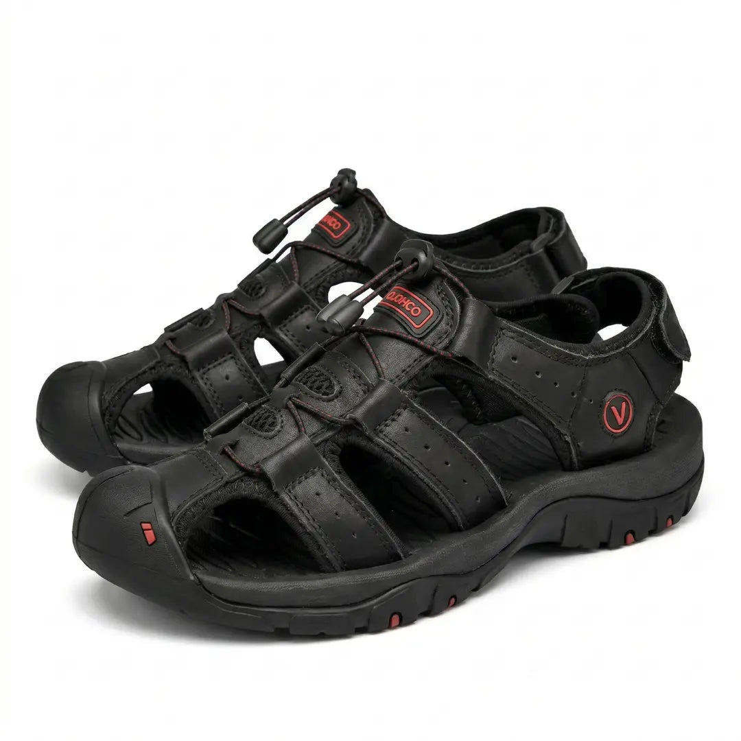 Sandalias Cuero Hombre | Estilo Romano Tallas Grandes 38-48
