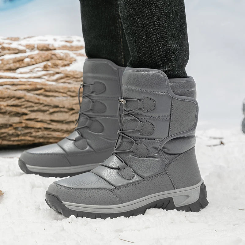 Botas apreski con velcro