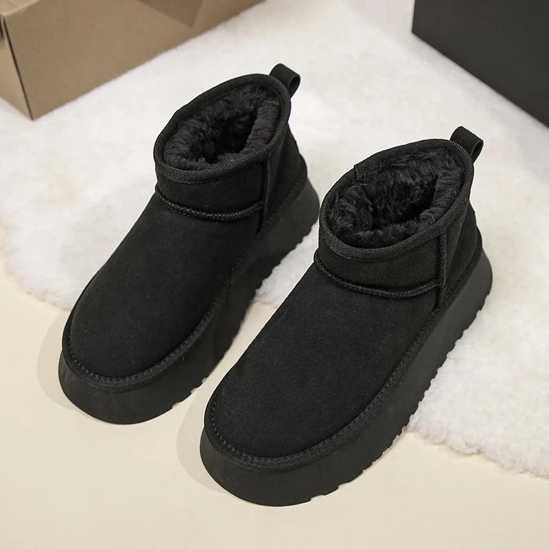 Botas tipo Ugg negras