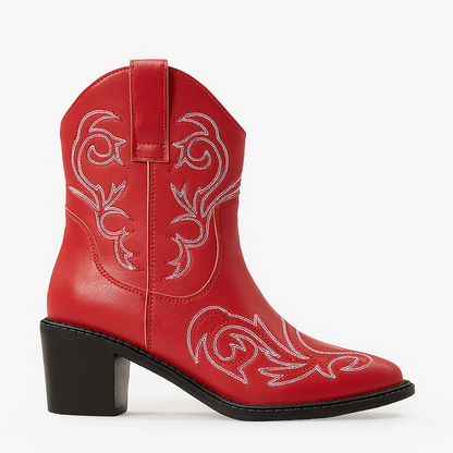 Botines Cowboy Mujer