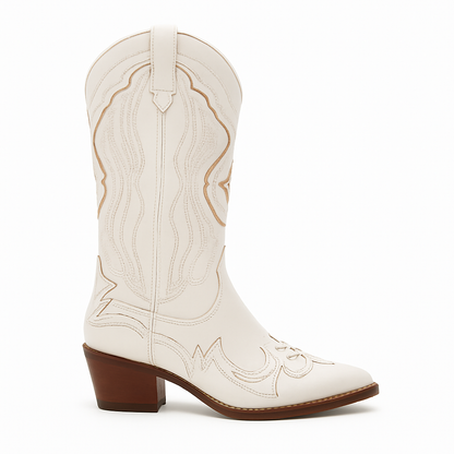 Botas Country Blancas