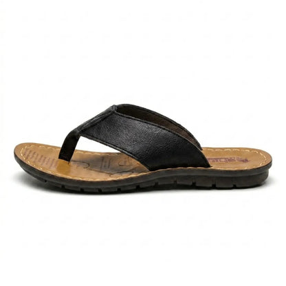 Sandalias Cuero Hombre Playa | Clip Antideslizantes Verano
