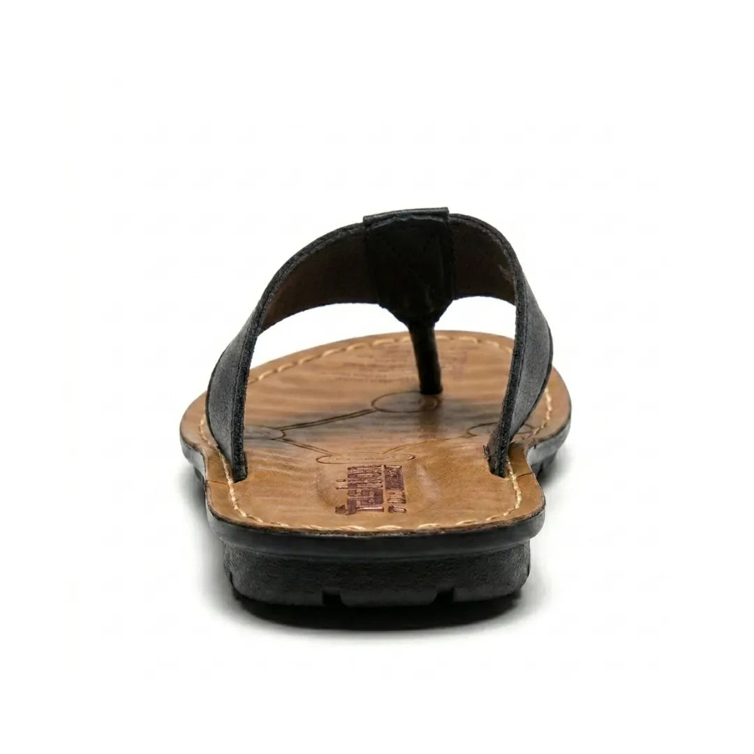Sandalias Cuero Hombre Playa | Clip Antideslizantes Verano