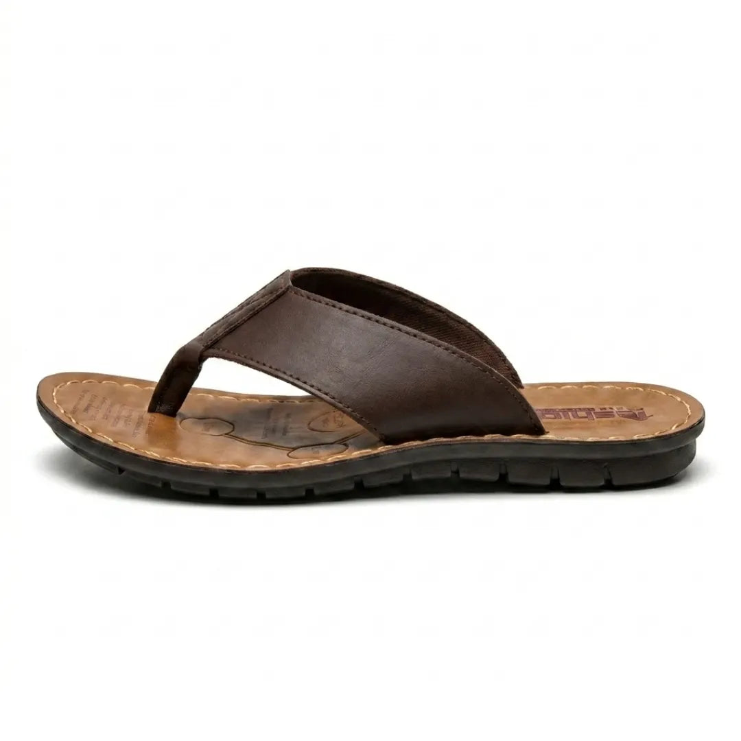 Sandalias Cuero Hombre Playa | Clip Antideslizantes Verano