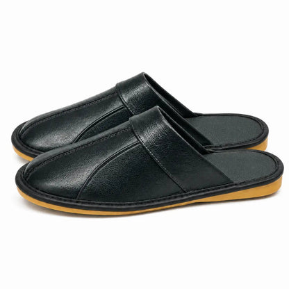 Zapatillas Casa Cuero Unisex | Antideslizantes Cómodas