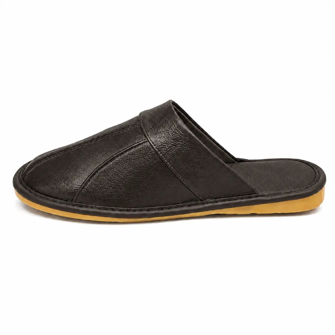 Zapatillas Casa Cuero Unisex | Antideslizantes Cómodas