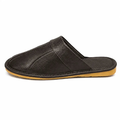 Zapatillas Casa Cuero Unisex | Antideslizantes Cómodas