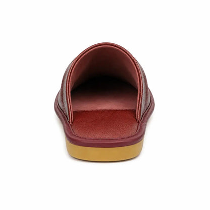 Zapatillas Casa Cuero Unisex | Antideslizantes Cómodas