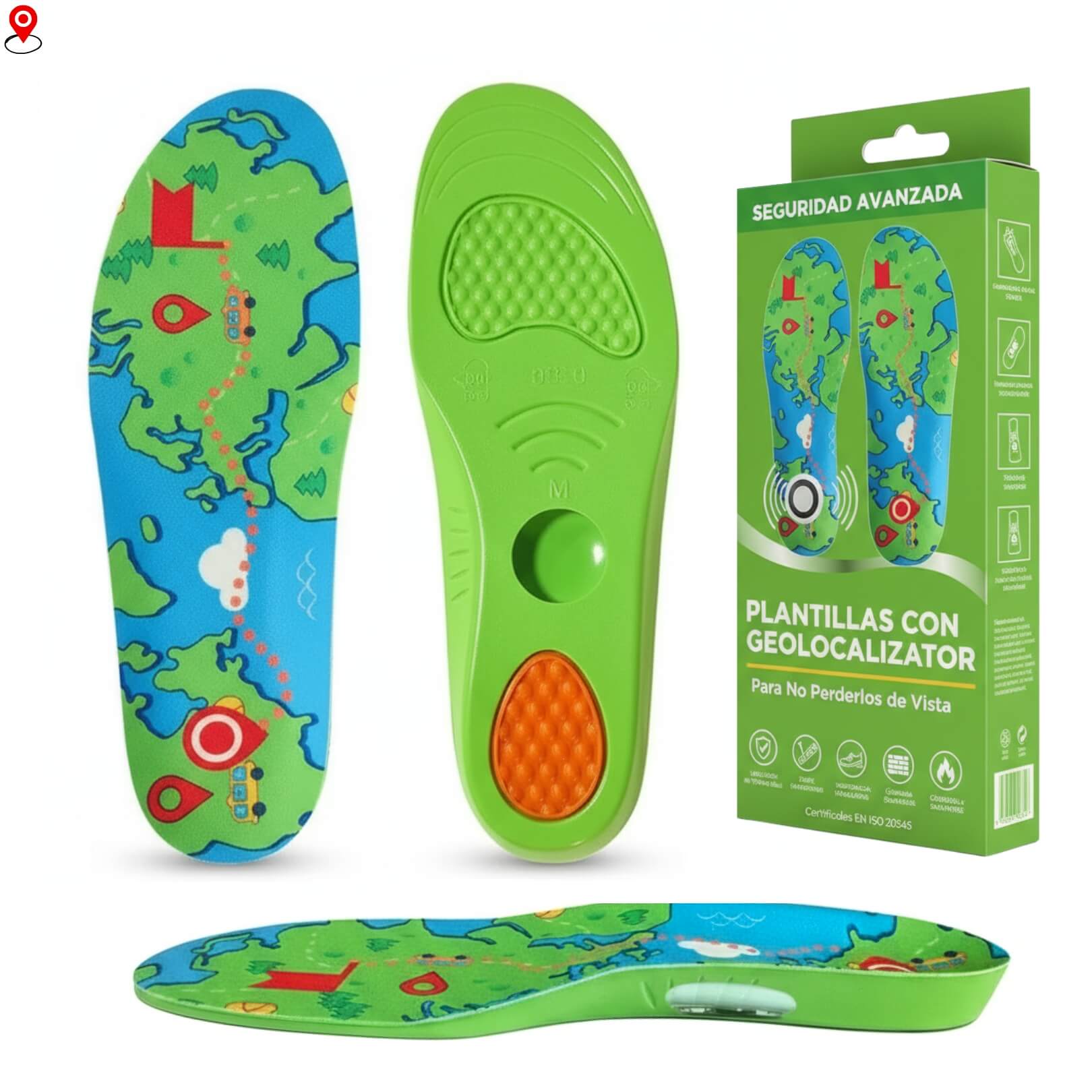 Plantillas con GPS Pro+™