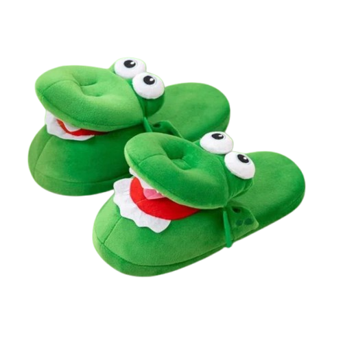 Pantuflas cocodrilo