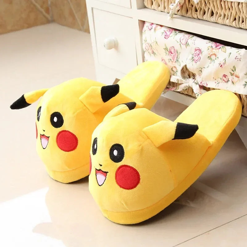 Pantuflas de pikachu de casa