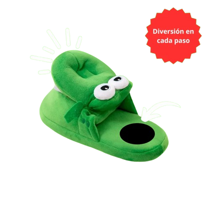 Pantuflas divertidas