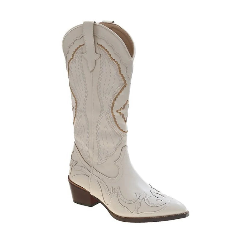 Botas Country Blancas
