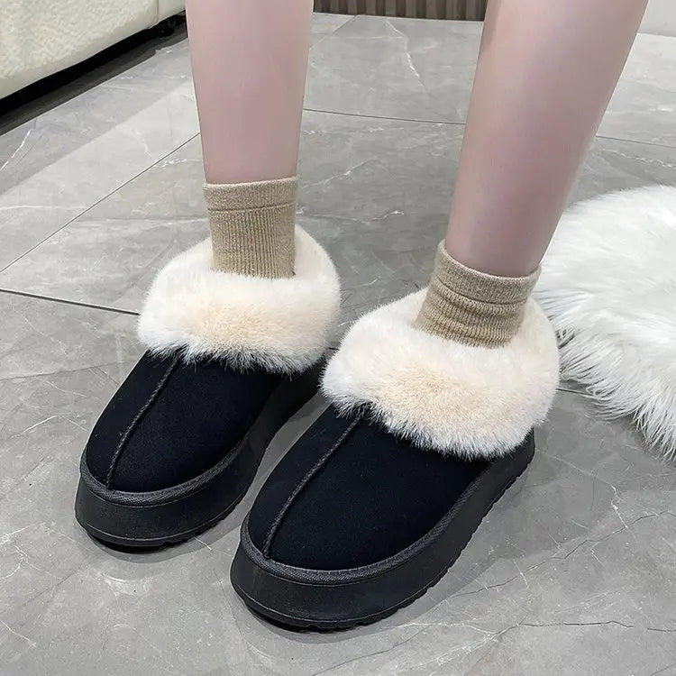 Botines UGG con pelo por fuera