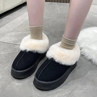 Botines UGG con pelo por fuera