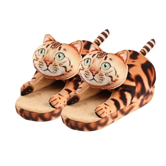 Pantuflas de gato