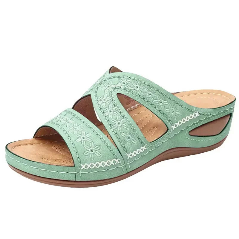 Sandalias de Cuña Ortopédicas Mujer