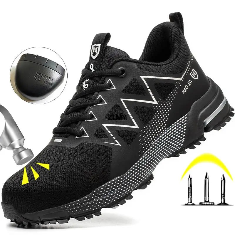 zapatillas seguridad negras antipinchazos