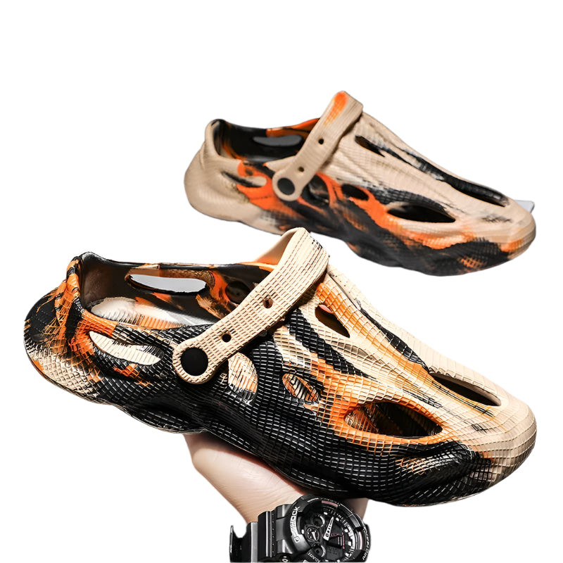 Zuecos Camuflaje Unisex Verano