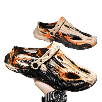 Zuecos Camuflaje Unisex Verano