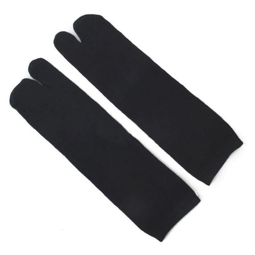 Calcetines japoneses de dedo separado negros