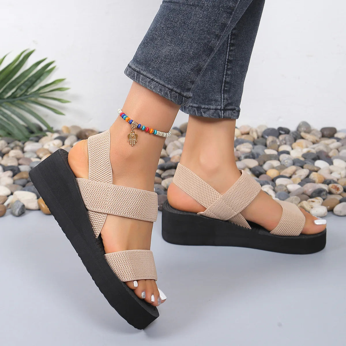 Sandalias de Plataforma Verona - Comodidad Veraniega
