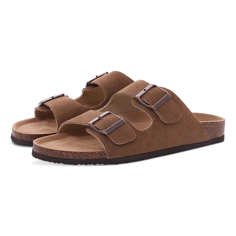 Zapatillas de gamuza hombre elegantes