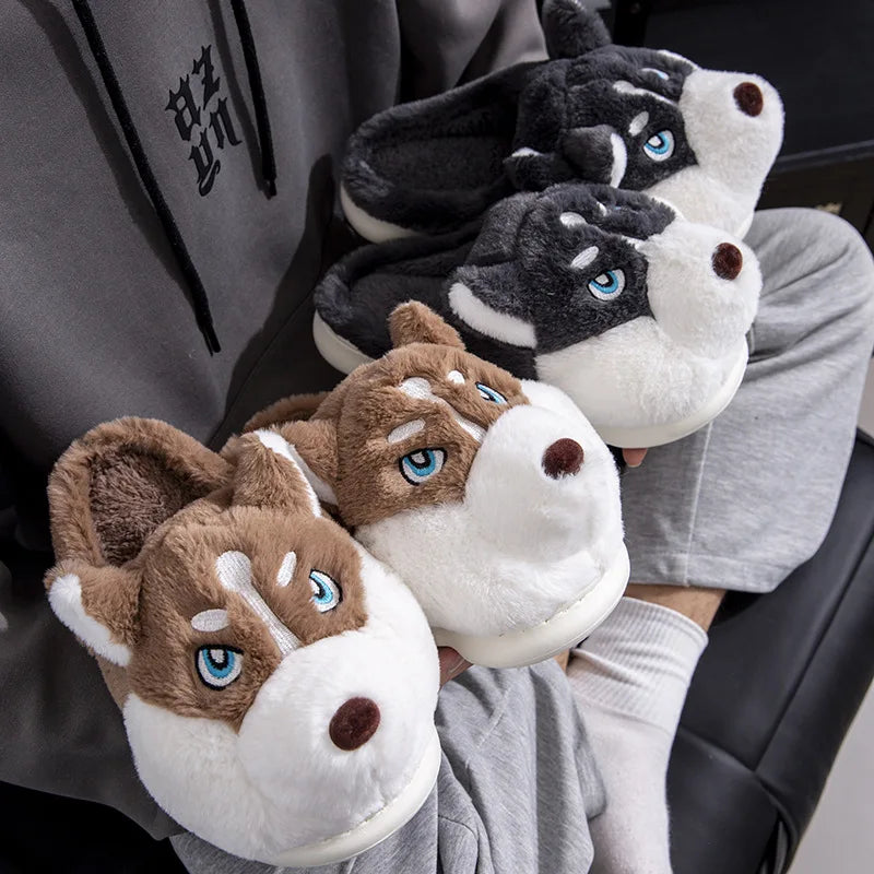 Pantuflas de Husky