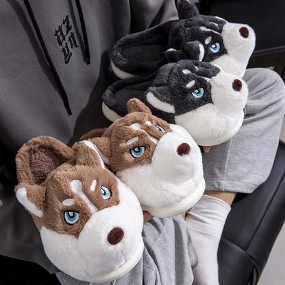 Pantuflas de Husky