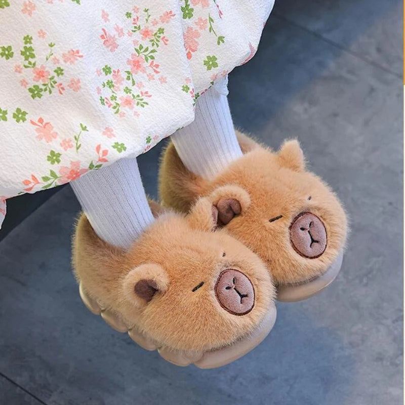 Pantuflas de Capibara