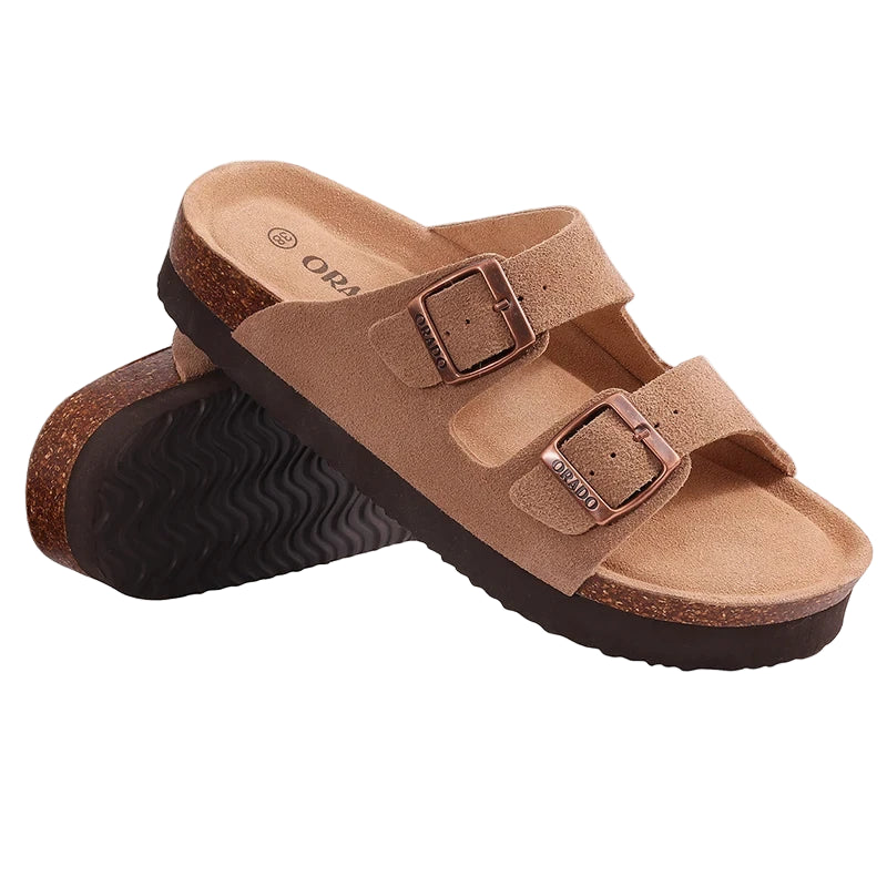 Sandalias Clásicas de Corcho para Mujer