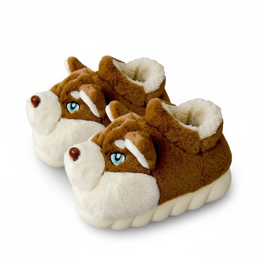 Pantuflas de Husky