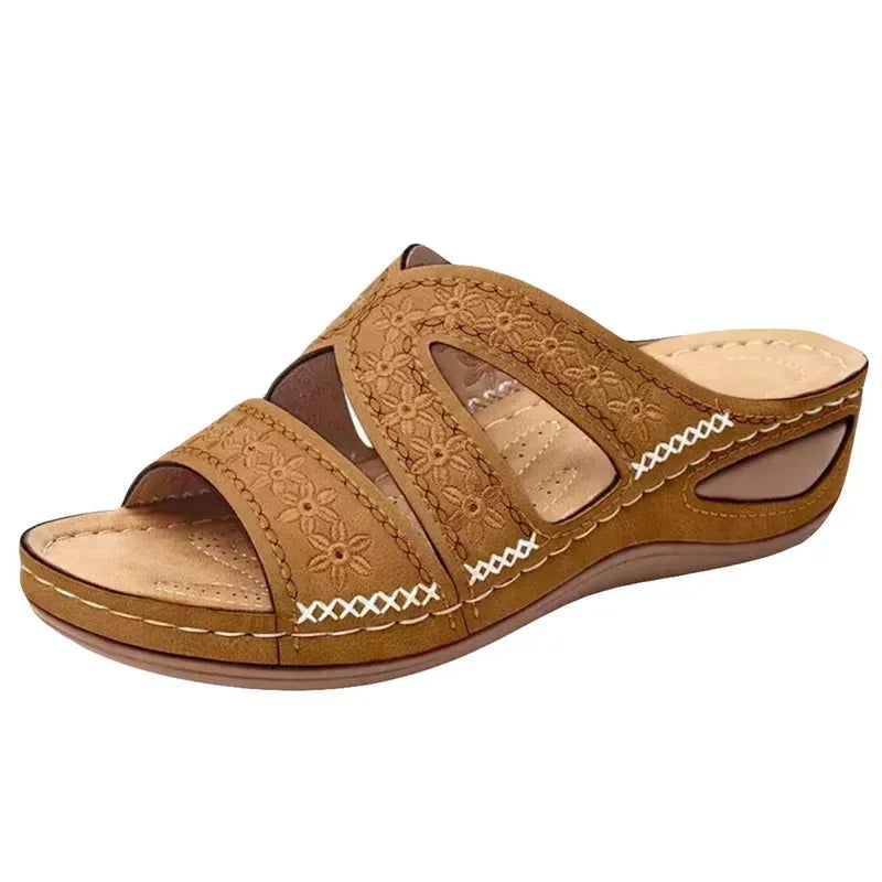 Sandalias de Cuña Ortopédicas Mujer