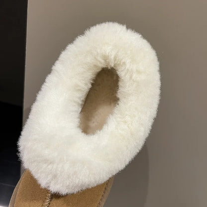 Botines UGG con pelo y plataforma