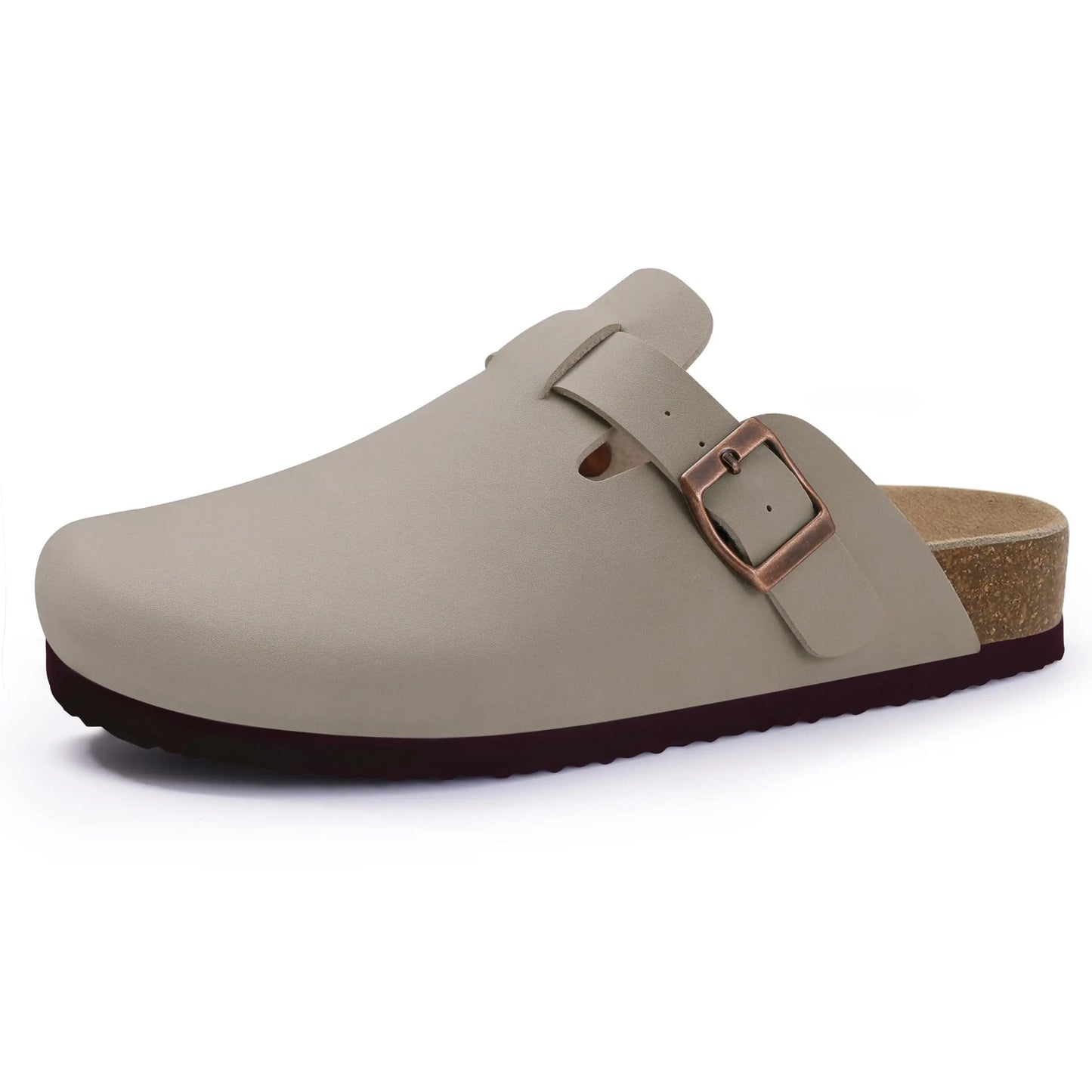 Zuecos de Ante de Vaca Hombre