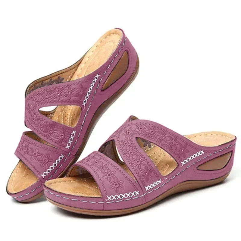 Sandalias de Cuña Ortopédicas Mujer