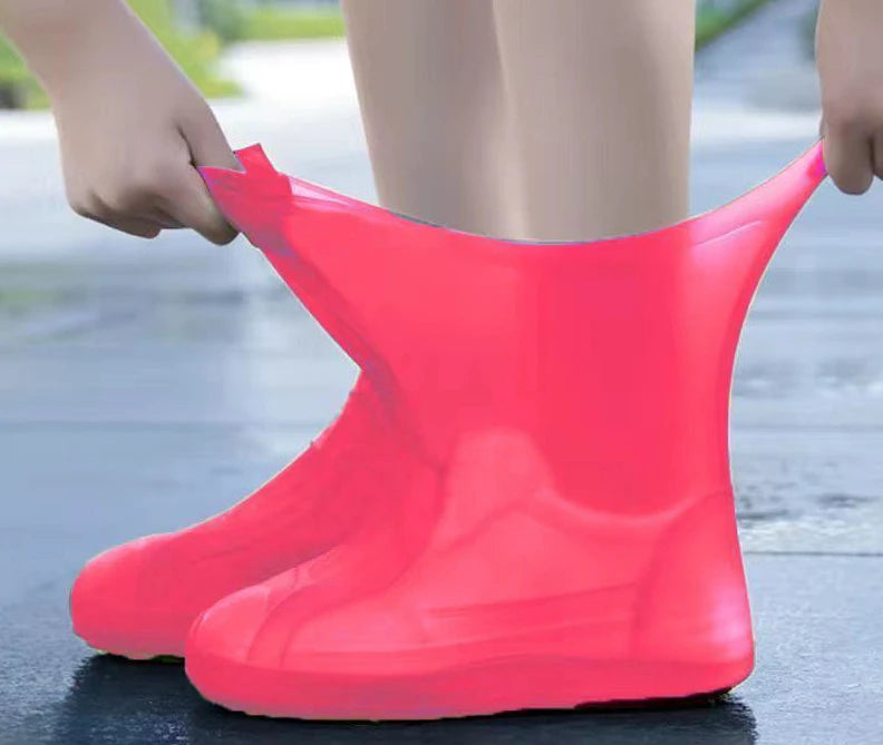 Cubrezapatos de silicona rojo
